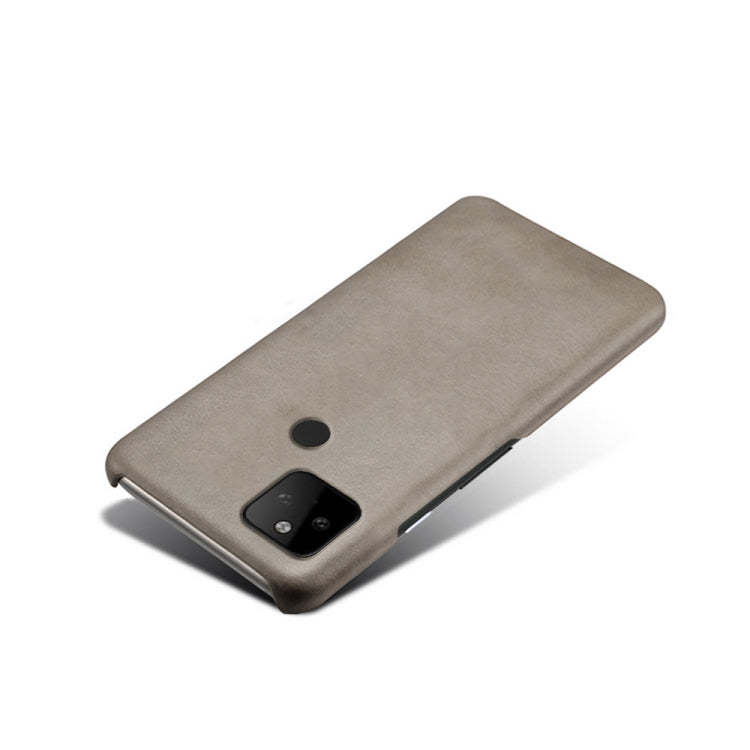 For Google Pixel 5a Calf Texture PC + PU Phone Case