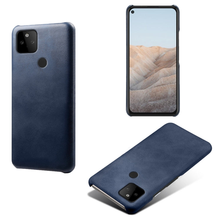For Google Pixel 5a Calf Texture PC + PU Phone Case