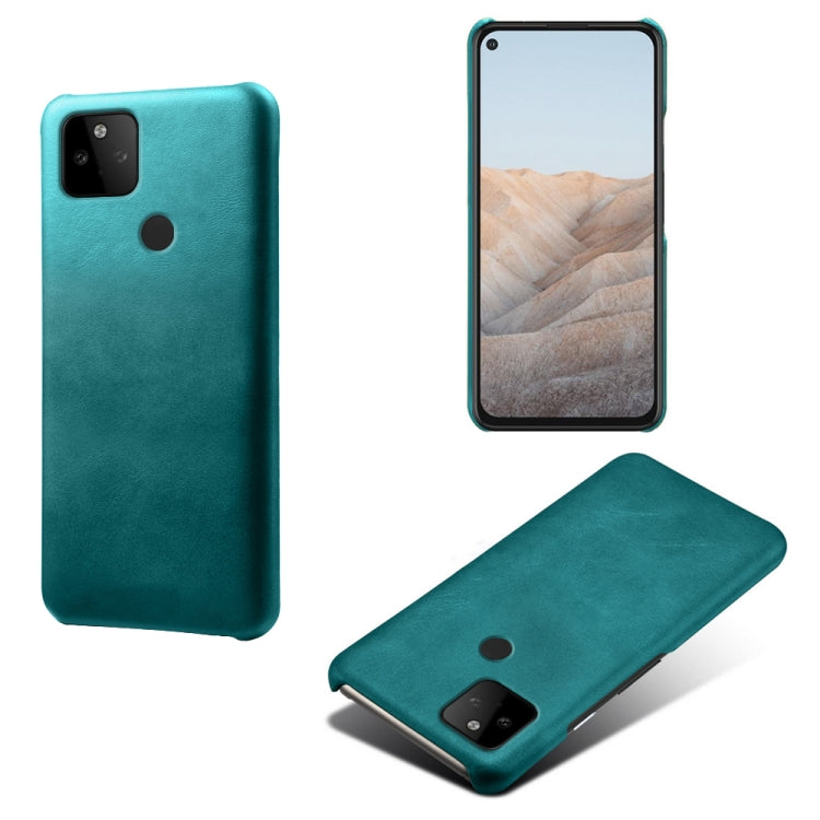 For Google Pixel 5a Calf Texture PC + PU Phone Case