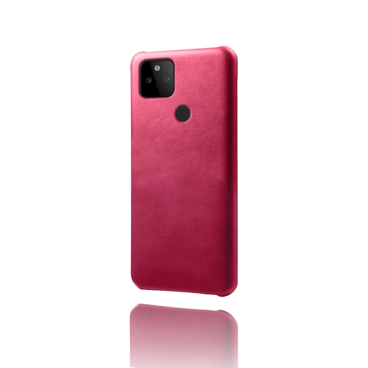 For Google Pixel 5a Calf Texture PC + PU Phone Case