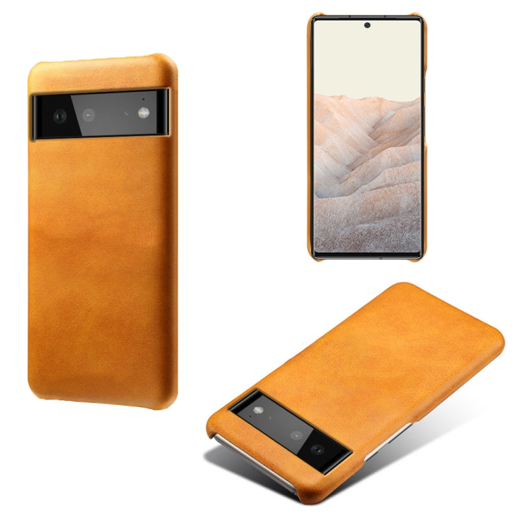 For Google Pixel 6 Calf Texture PC + PU Phone Case