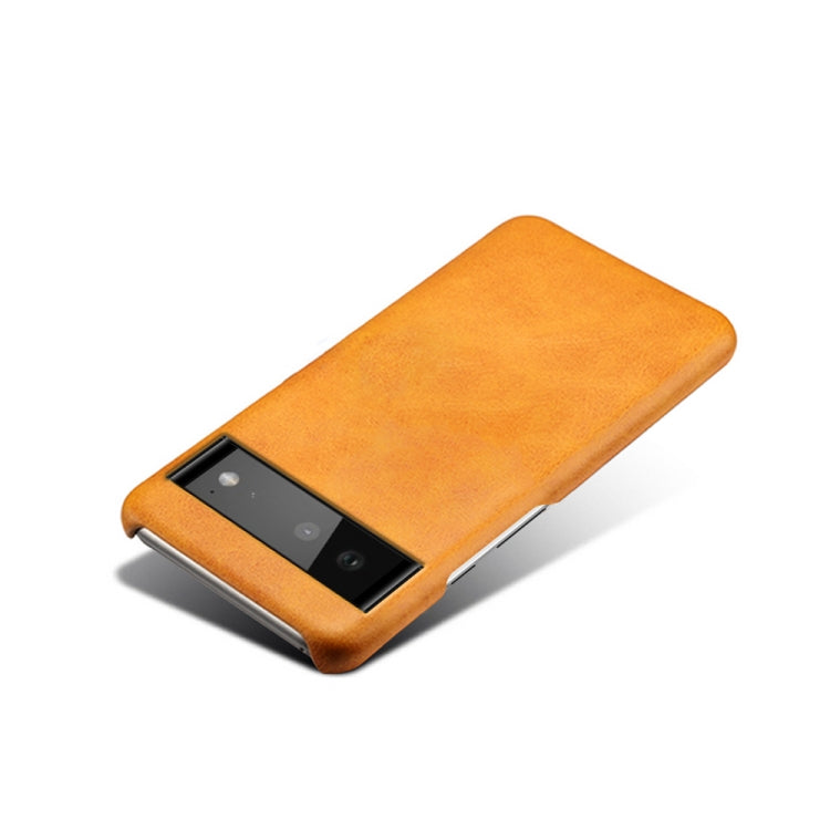 For Google Pixel 6 Calf Texture PC + PU Phone Case