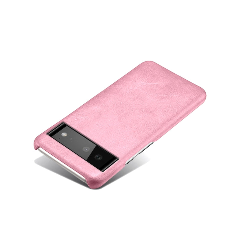 For Google Pixel 6 Calf Texture PC + PU Phone Case