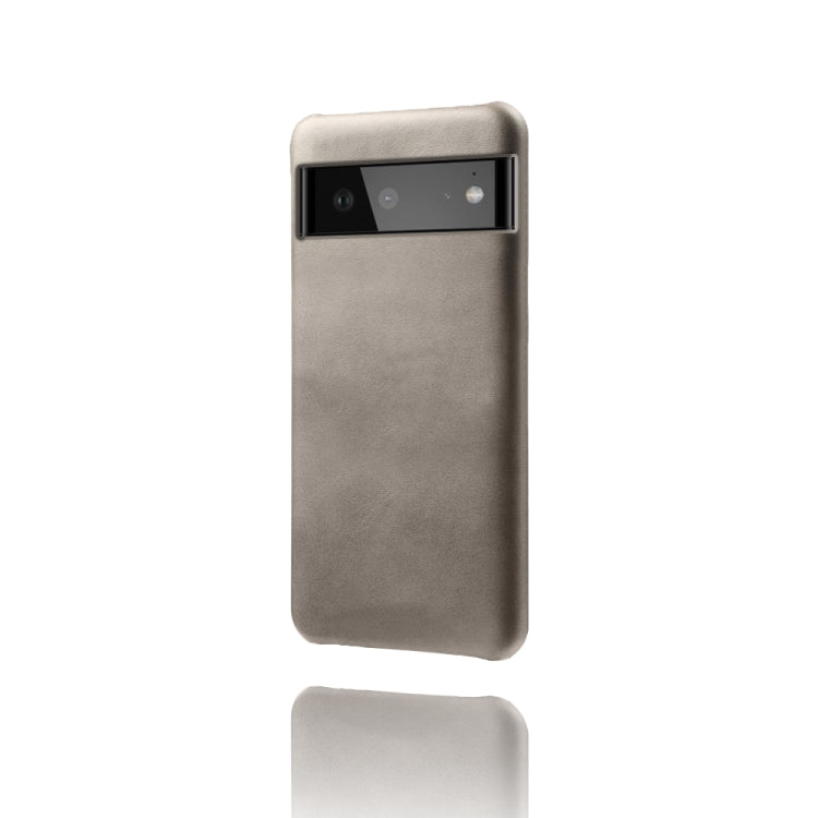 For Google Pixel 6 Calf Texture PC + PU Phone Case