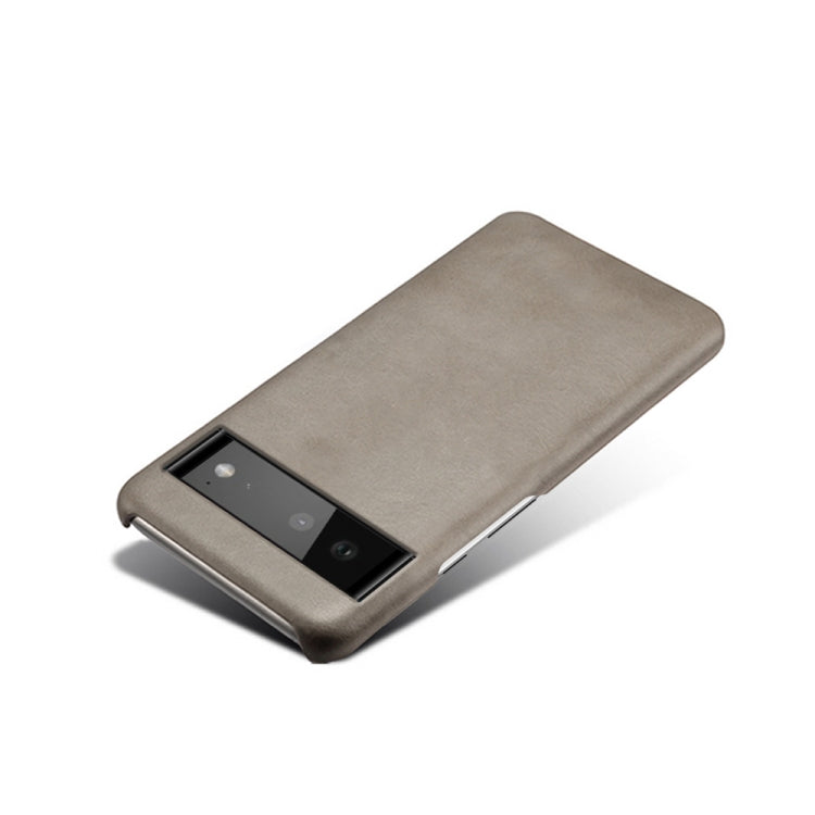 For Google Pixel 6 Calf Texture PC + PU Phone Case