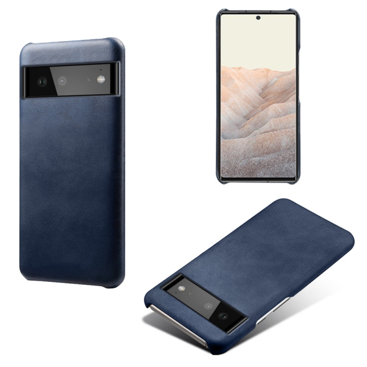 For Google Pixel 6 Calf Texture PC + PU Phone Case