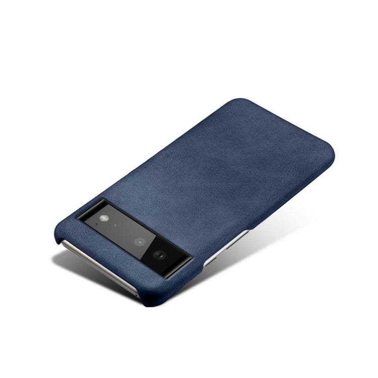 For Google Pixel 6 Calf Texture PC + PU Phone Case