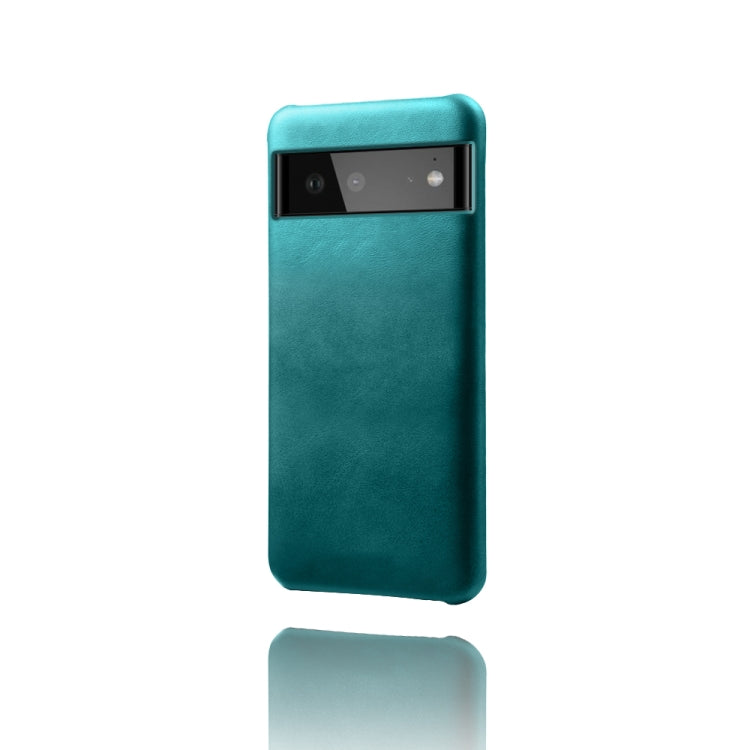 For Google Pixel 6 Calf Texture PC + PU Phone Case