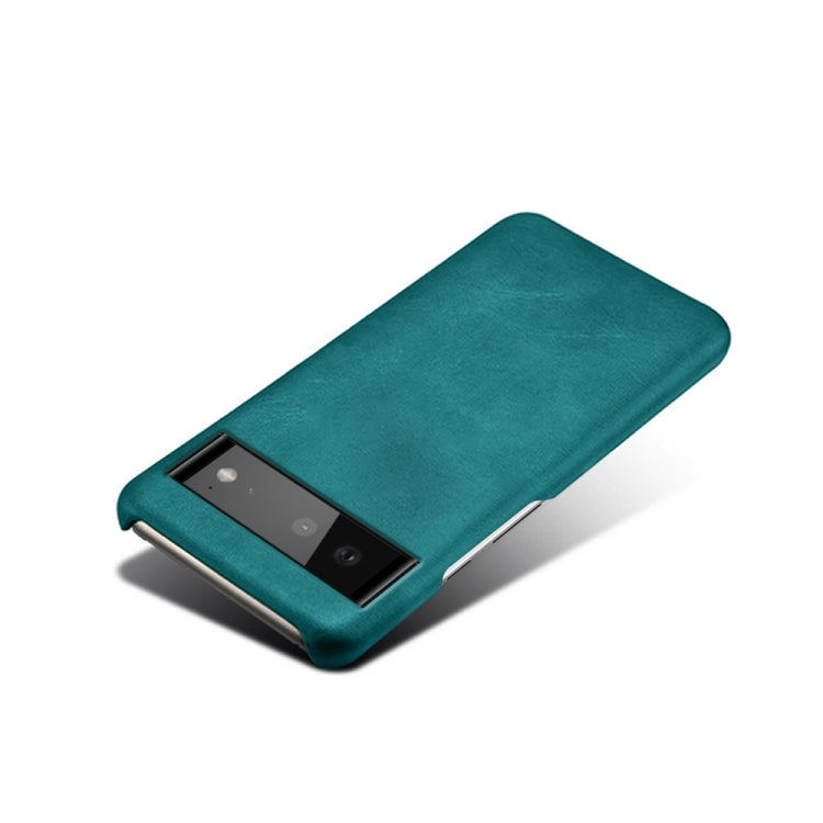 For Google Pixel 6 Calf Texture PC + PU Phone Case