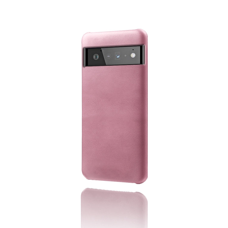 For Google Pixel 6 Pro Calf Texture PC + PU Phone Case