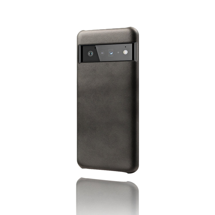 For Google Pixel 6 Pro Calf Texture PC + PU Phone Case