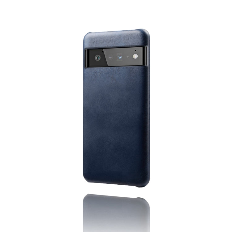 For Google Pixel 6 Pro Calf Texture PC + PU Phone Case