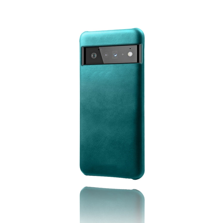 For Google Pixel 6 Pro Calf Texture PC + PU Phone Case