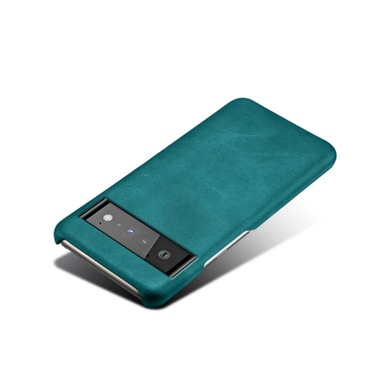 For Google Pixel 6 Pro Calf Texture PC + PU Phone Case