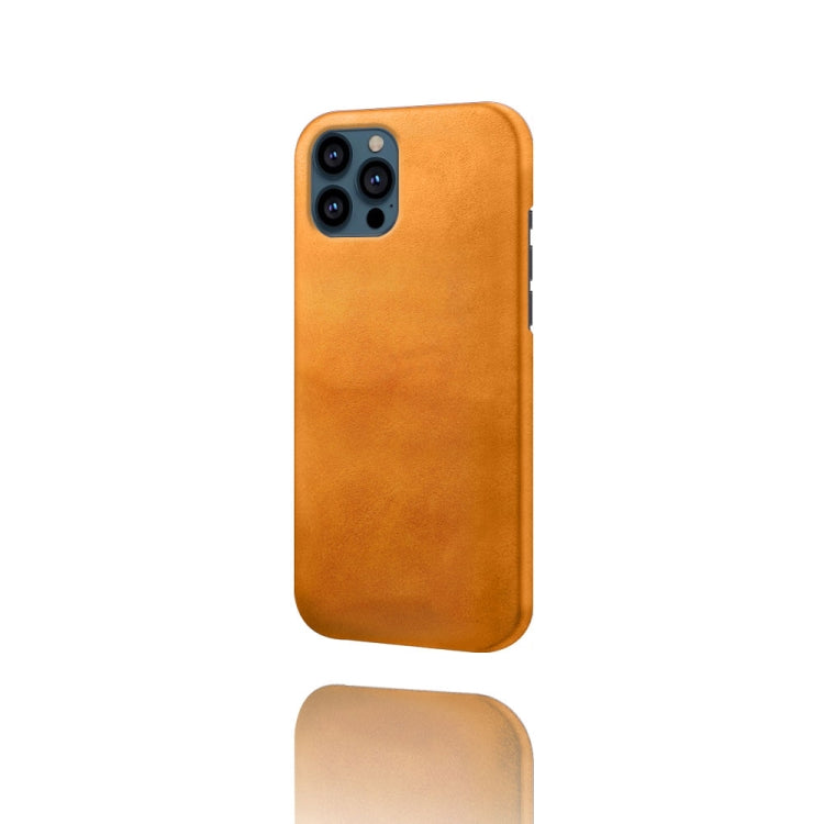 For iPhone 13 Pro Calf Texture PC + PU Phone Case