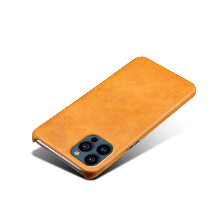 For iPhone 13 Pro Calf Texture PC + PU Phone Case