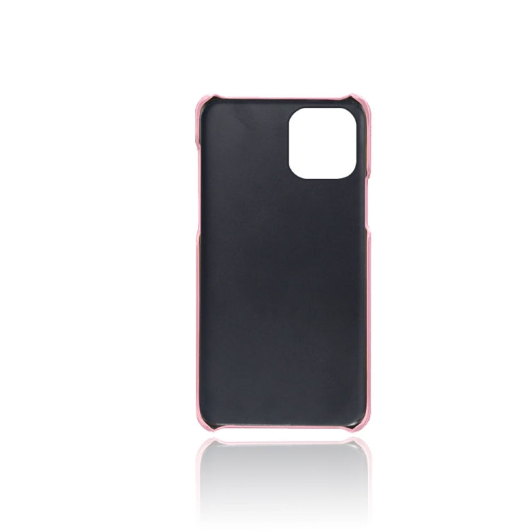 For iPhone 13 Pro Calf Texture PC + PU Phone Case