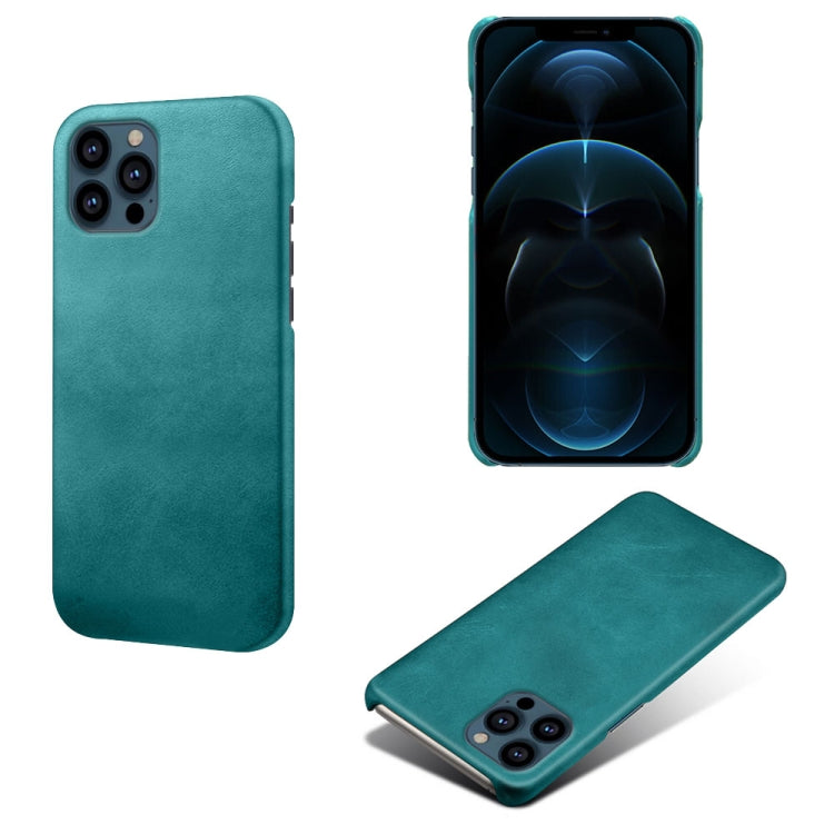 For iPhone 13 Pro Calf Texture PC + PU Phone Case