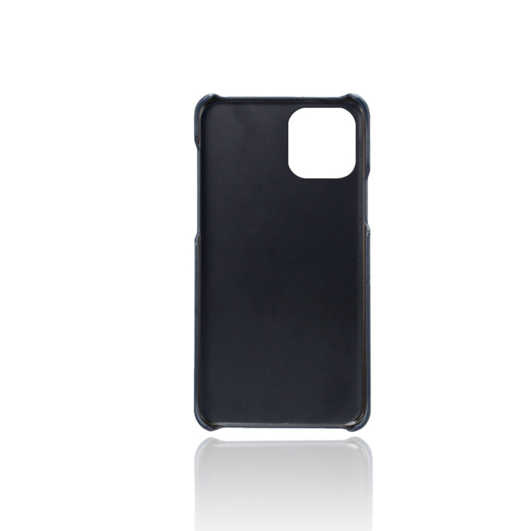 For iPhone 13 Calf Texture PC + PU Phone Case