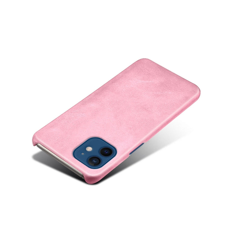 For iPhone 12 / 12 Pro Calf Texture PC + PU Phone Case