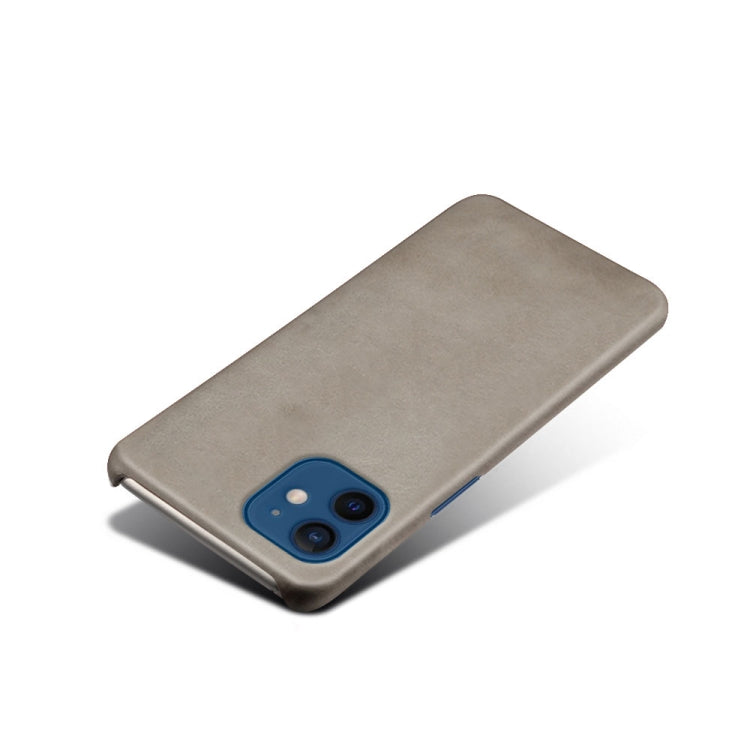 For iPhone 12 / 12 Pro Calf Texture PC + PU Phone Case
