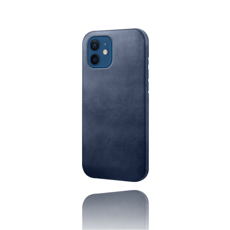 For iPhone 12 / 12 Pro Calf Texture PC + PU Phone Case