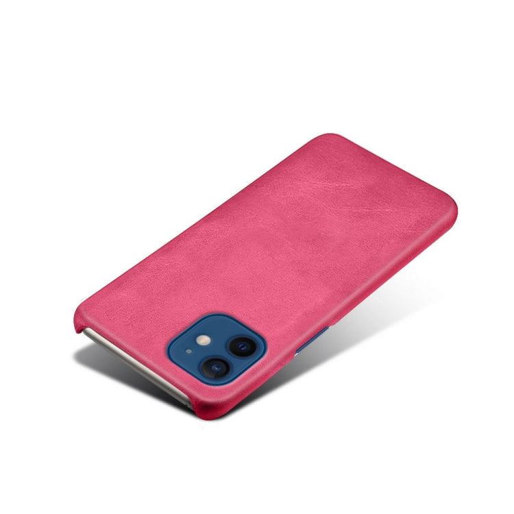 For iPhone 12 / 12 Pro Calf Texture PC + PU Phone Case