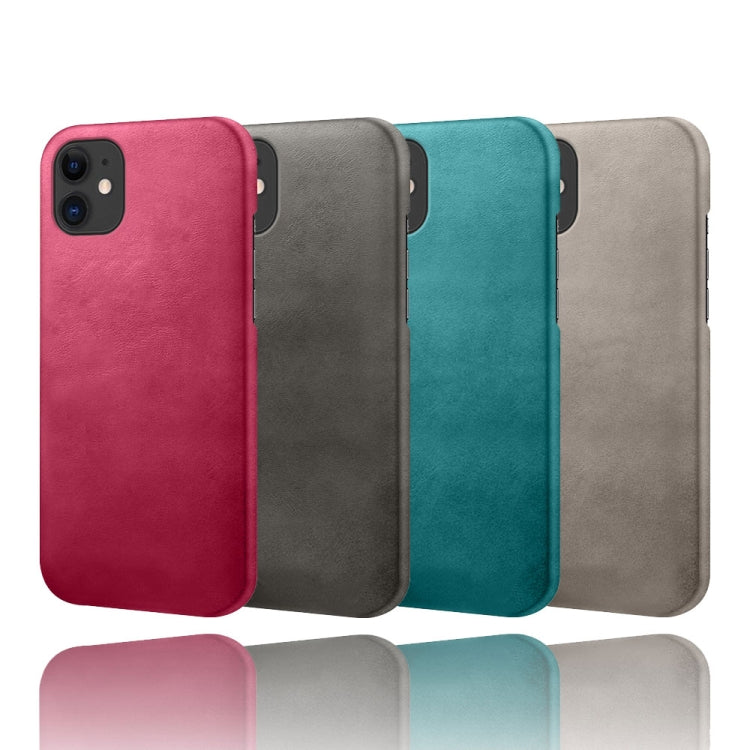 Calf Texture PC + PU Phone Case For iPhone 11