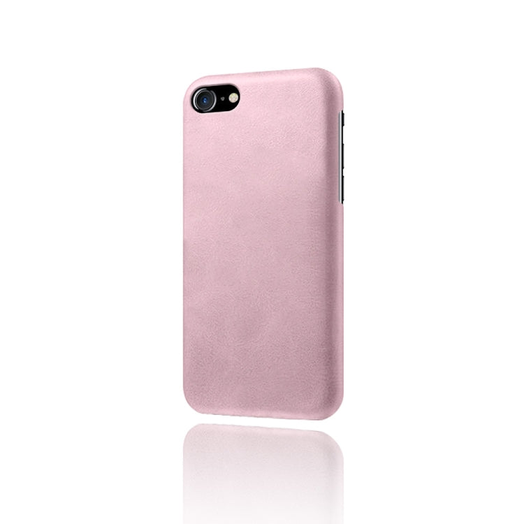 For iPhone SE 2022 / SE 2020 / 8 / 7 Calf Texture PC + PU Phone Case
