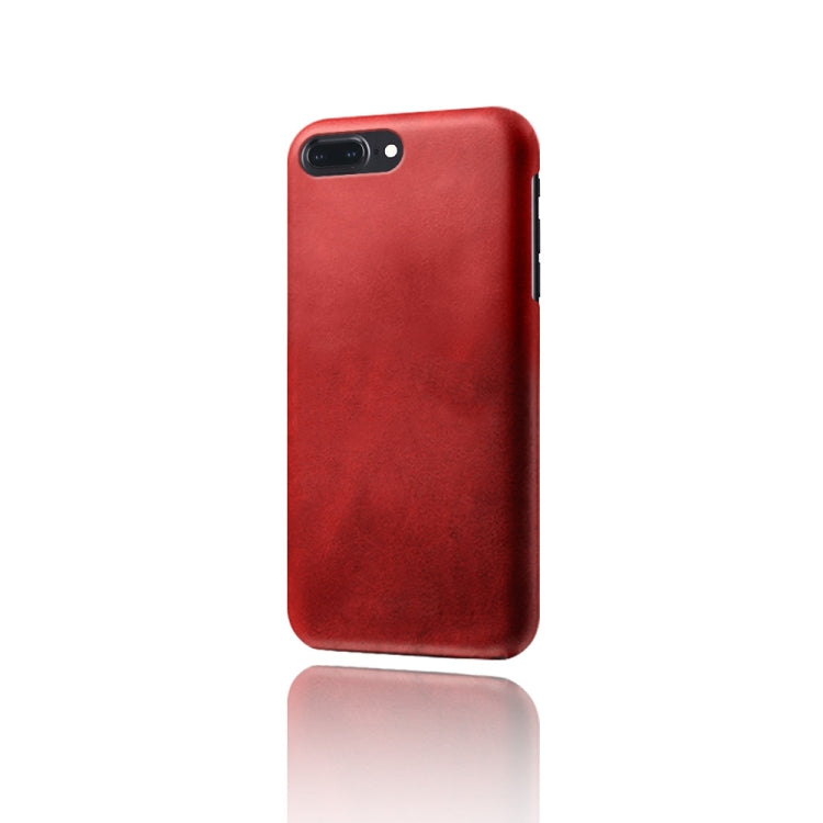 Calf Texture PC + PU Phone Case For iPhone 8 Plus & 7 Plus