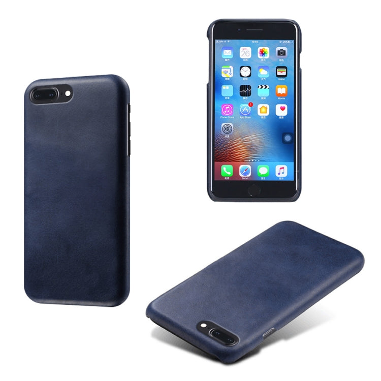 Calf Texture PC + PU Phone Case For iPhone 8 Plus & 7 Plus