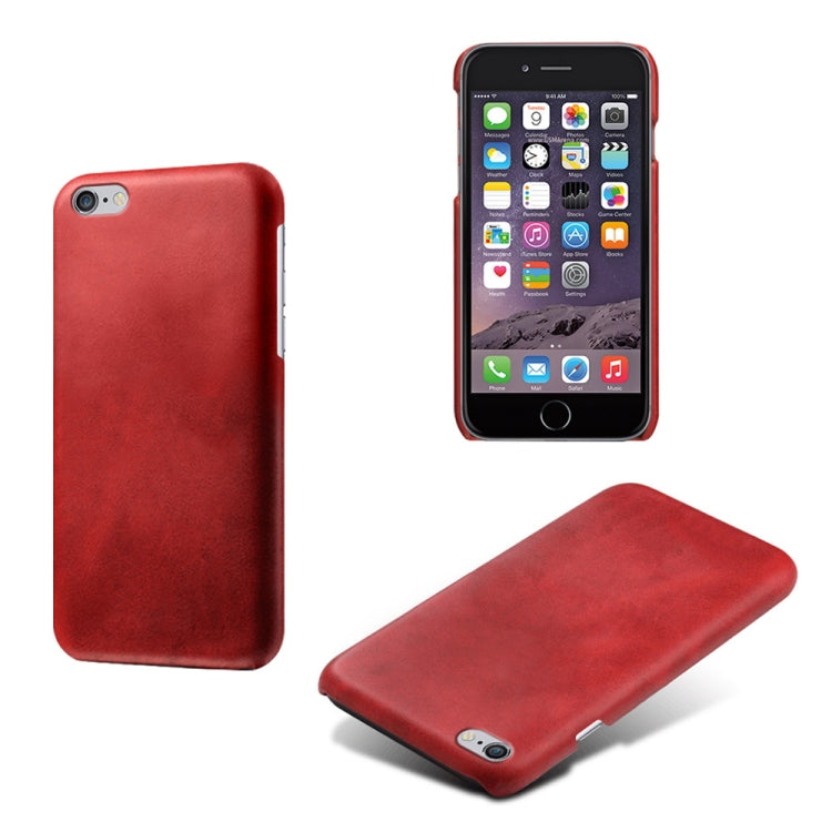 Calf Texture PC + PU Phone Case For iPhone 6 Plus & 6s Plus