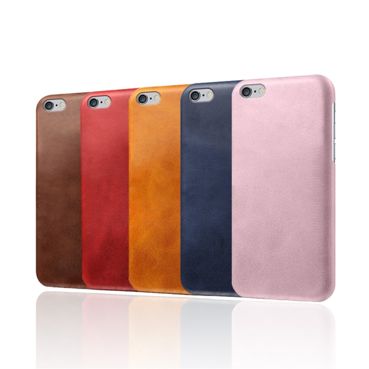 Calf Texture PC + PU Phone Case For iPhone 6 Plus & 6s Plus