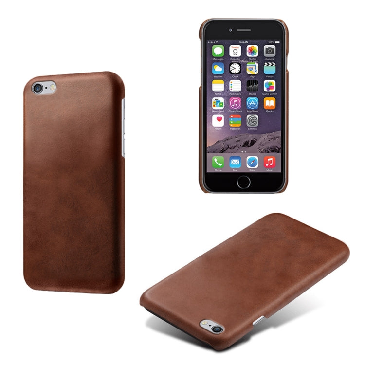 Calf Texture PC + PU Phone Case For iPhone 6 Plus & 6s Plus