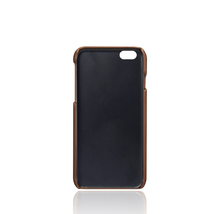 Calf Texture PC + PU Phone Case For iPhone 6 Plus & 6s Plus