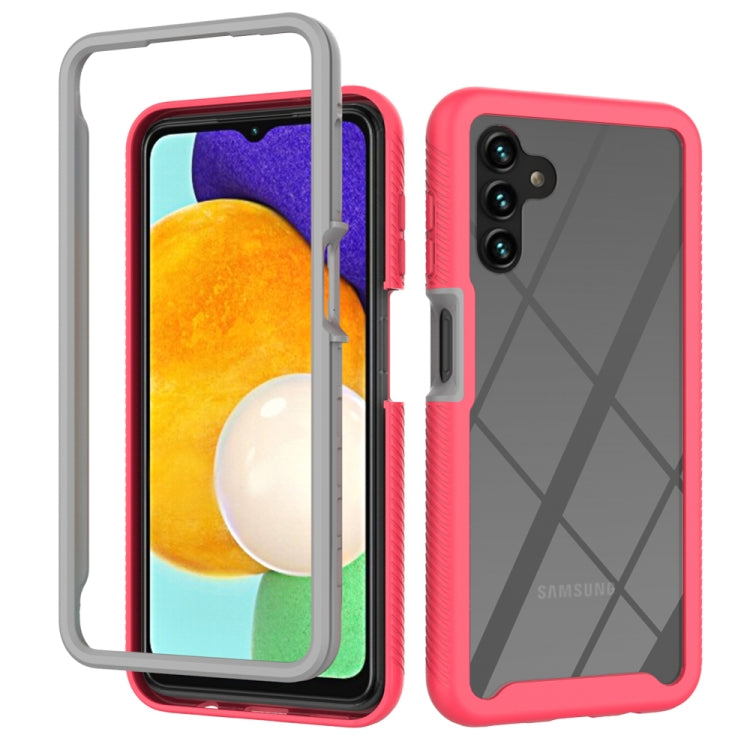 For Samsung Galaxy A13 5G/A04s Starry Sky Solid Color Series Shockproof PC + TPU Protective Phone Case