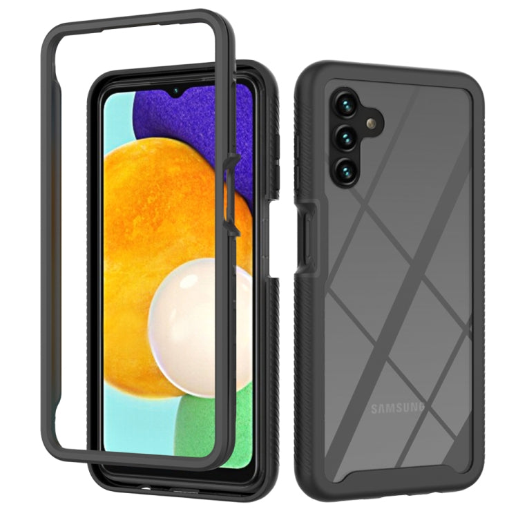 For Samsung Galaxy A13 5G/A04s Starry Sky Solid Color Series Shockproof PC + TPU Protective Phone Case