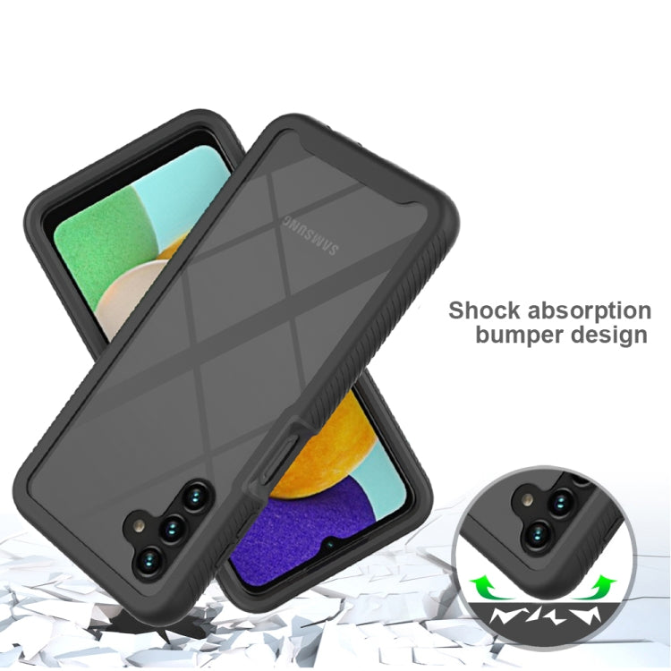 For Samsung Galaxy A13 5G/A04s Starry Sky Solid Color Series Shockproof PC + TPU Protective Phone Case