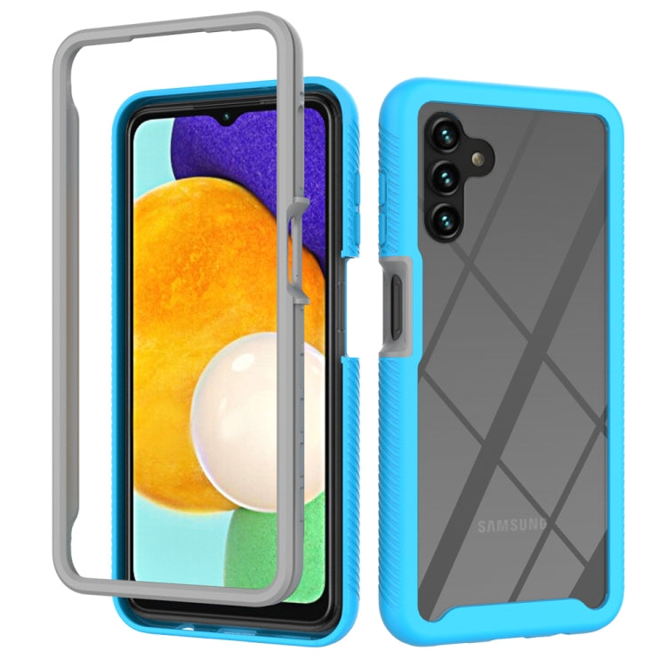 For Samsung Galaxy A13 5G/A04s Starry Sky Solid Color Series Shockproof PC + TPU Protective Phone Case