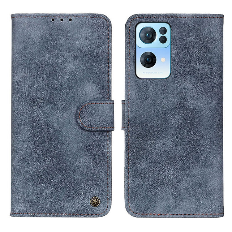 For OPPO Reno7 Pro 5G Antelope Texture Magnetic Buckle Leather Phone Case