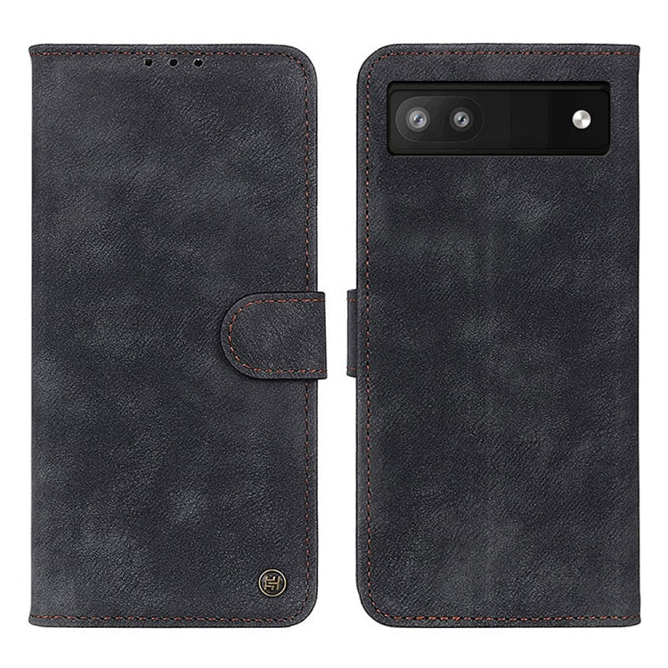 For Google Pixel 6a Antelope Texture Magnetic Buckle Leather Phone Case