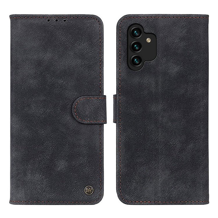For Samsung Galaxy A13 4G Antelope Texture Magnetic Buckle Leather Phone Case