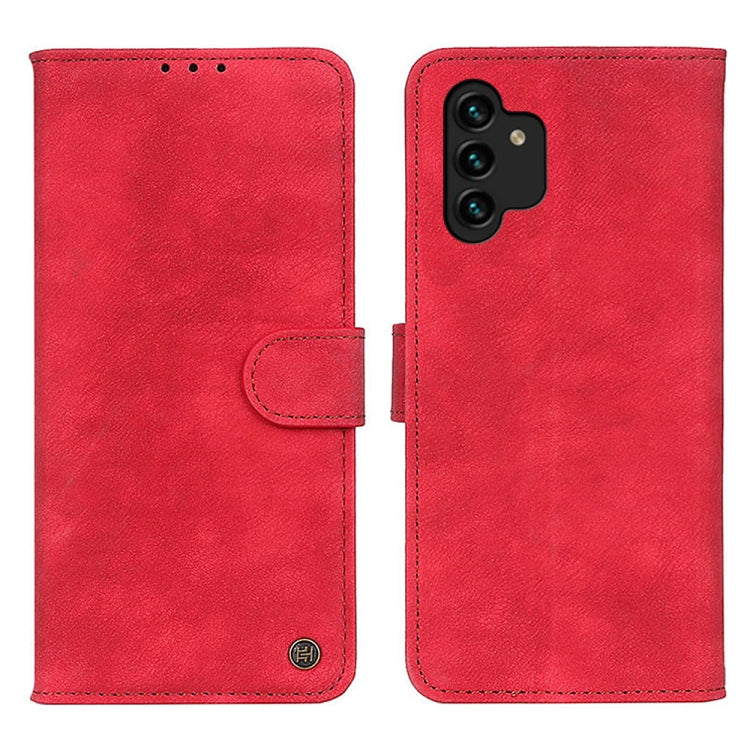For Samsung Galaxy A13 4G Antelope Texture Magnetic Buckle Leather Phone Case
