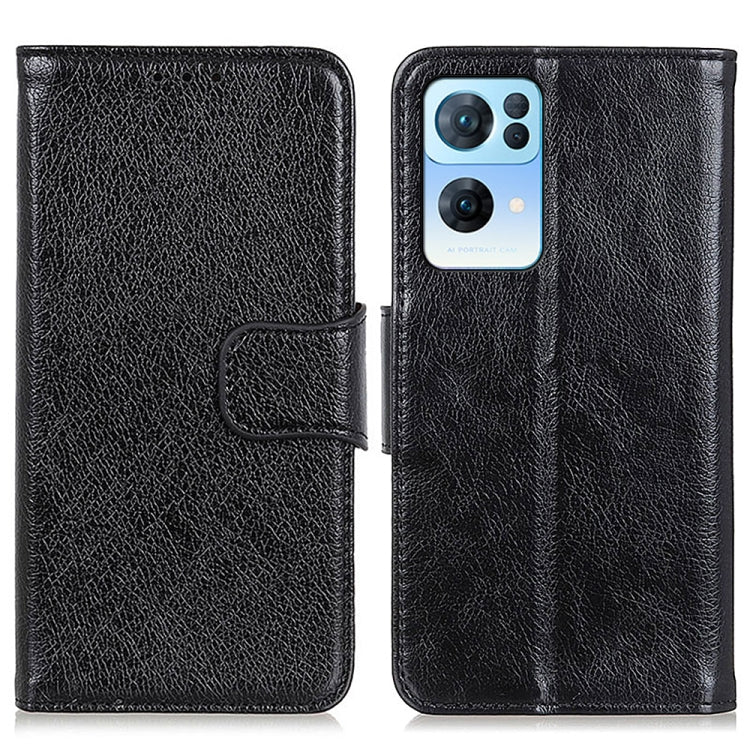 For OPPO Reno7 Pro 5G Nappa Texture Horizontal Flip Leather Phone Case