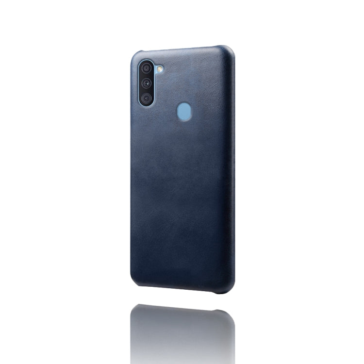 Calf Texture  PC + PU Phone Case For Samsung Galaxy A11