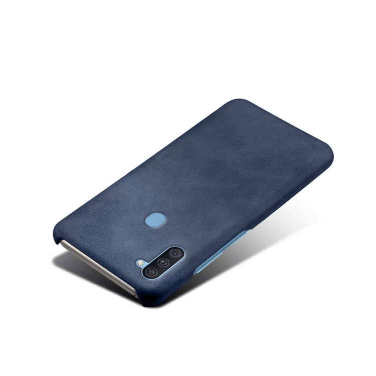 Calf Texture  PC + PU Phone Case For Samsung Galaxy A11