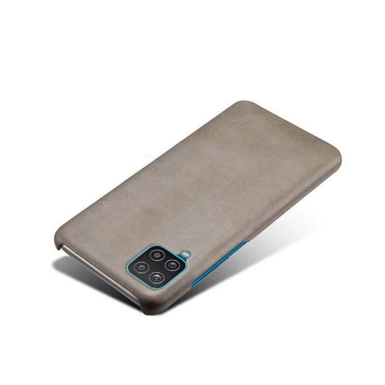 Calf Texture  PC + PU Phone Case For Samsung Galaxy A12