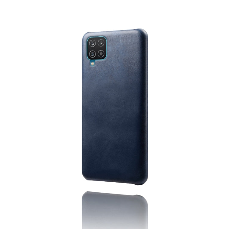 Calf Texture  PC + PU Phone Case For Samsung Galaxy A12