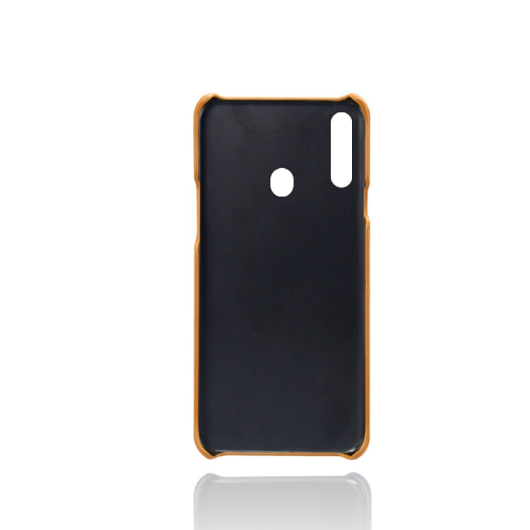 Calf Texture  PC + PU Phone Case For Samsung Galaxy A20s
