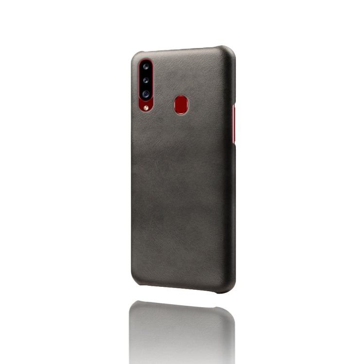 Calf Texture  PC + PU Phone Case For Samsung Galaxy A20s